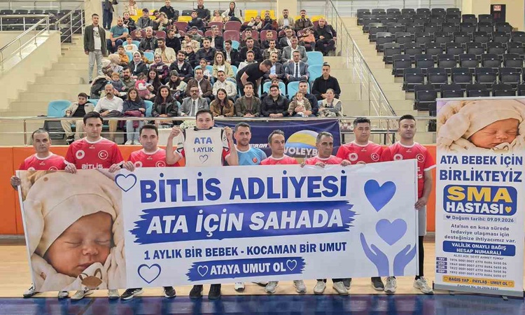 Sıcak Gündem: Bitlis'te SMA hastası Ata bebek için dayanışma etkinliği düzenlendi
