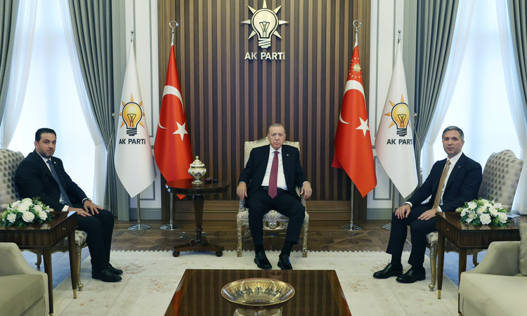 Sıcak Gündem: Cumhurbaşkanı Erdoğan, Uluslararası Demokratlar Birliği Genel Başkanı Aslan ile bir araya geldi