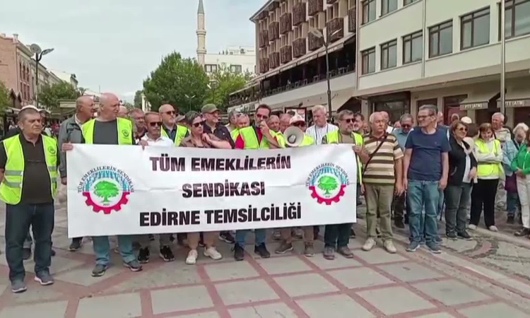 Sıcak Gündem: Edirne'de emekliler 25 bin 100 lira seyyanen zammın tüm emeklilere verilmesini istedi | İşte Tüm
