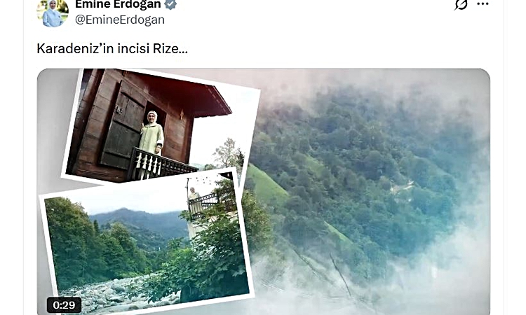 Sıcak Gündem: Emine Erdoğan'dan Rize'deki ziyaretlerine ilişkin paylaşım ve Merak Edilenler