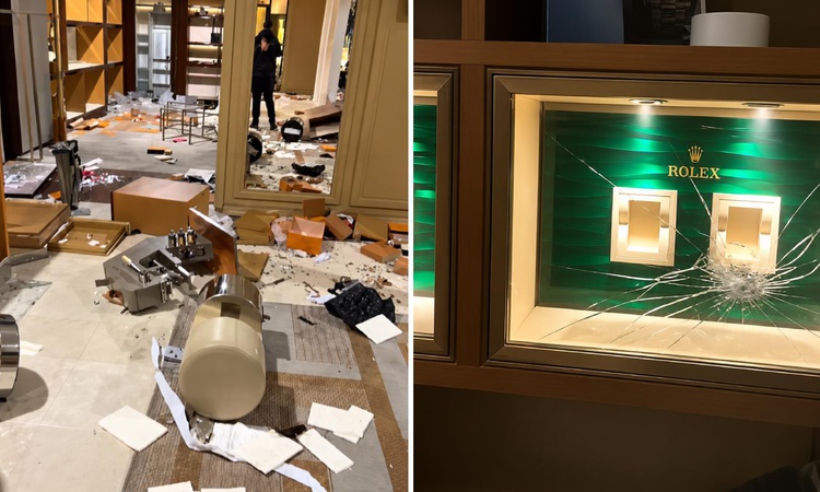 Sıcak Gündem: Fransa’da öfke kontrolden çıktı! Rolex ve Louis Vuitton mağazaları yağmalandı