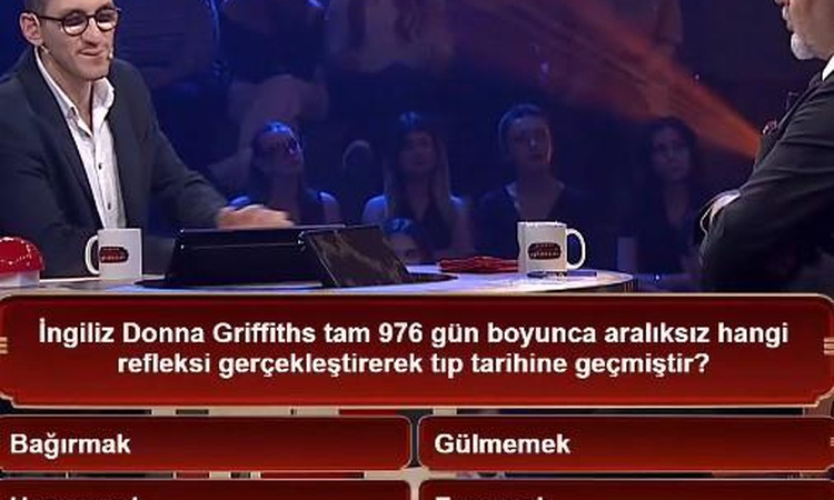 Sıcak Gündem: İngiliz Donna Griffiths tam 976 gün boyunca aralıksız hangi refleksi gerçekleştirerek tıp tarihi