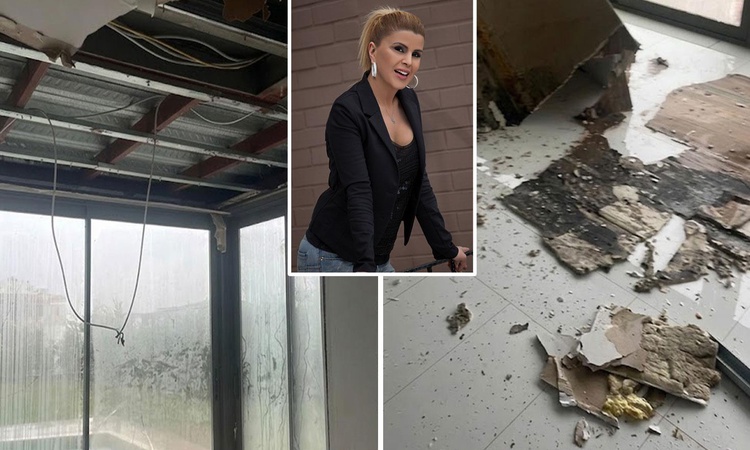 Sıcak Gündem: İstanbul'u vuran selden astrolog Nuray Sayarı da nasibini aldı: Lüks villasının tavanı çöktü, ha