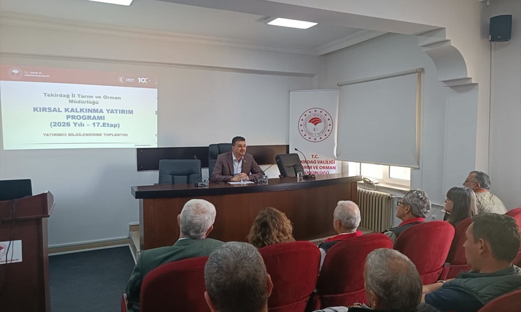 Sıcak Gündem: Tekirdağ'da hibe hakkı kazanan yatırımcılara bilgilendirme toplantısı yapıldı