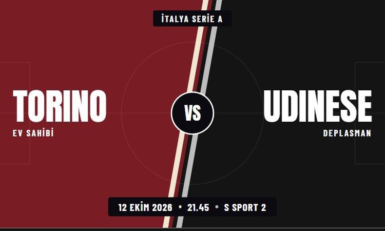 Sıcak Gündem: Torino Udinese maçı hangi kanalda, Torino Udinese CANLI izlenir?: Gelişmeler Takip Ediliyor
