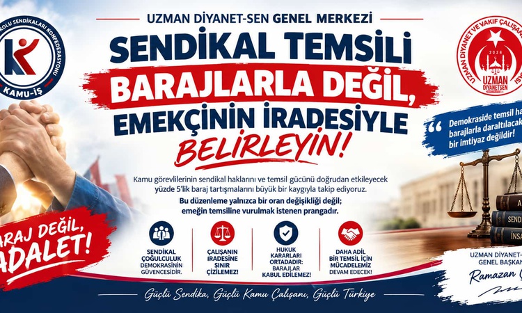 Sıcak Gündem: Uzman Diyanet-Sen Genel Başkanı Çelik, yüzde 5'lik baraj önerisine karşı çıktı ve Merak Edilenle