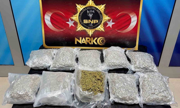 Siirt'te polis bir aracı durdurdu, 5 kilo 600 gram skunk ele geçirildi ve Merak Edilenler
