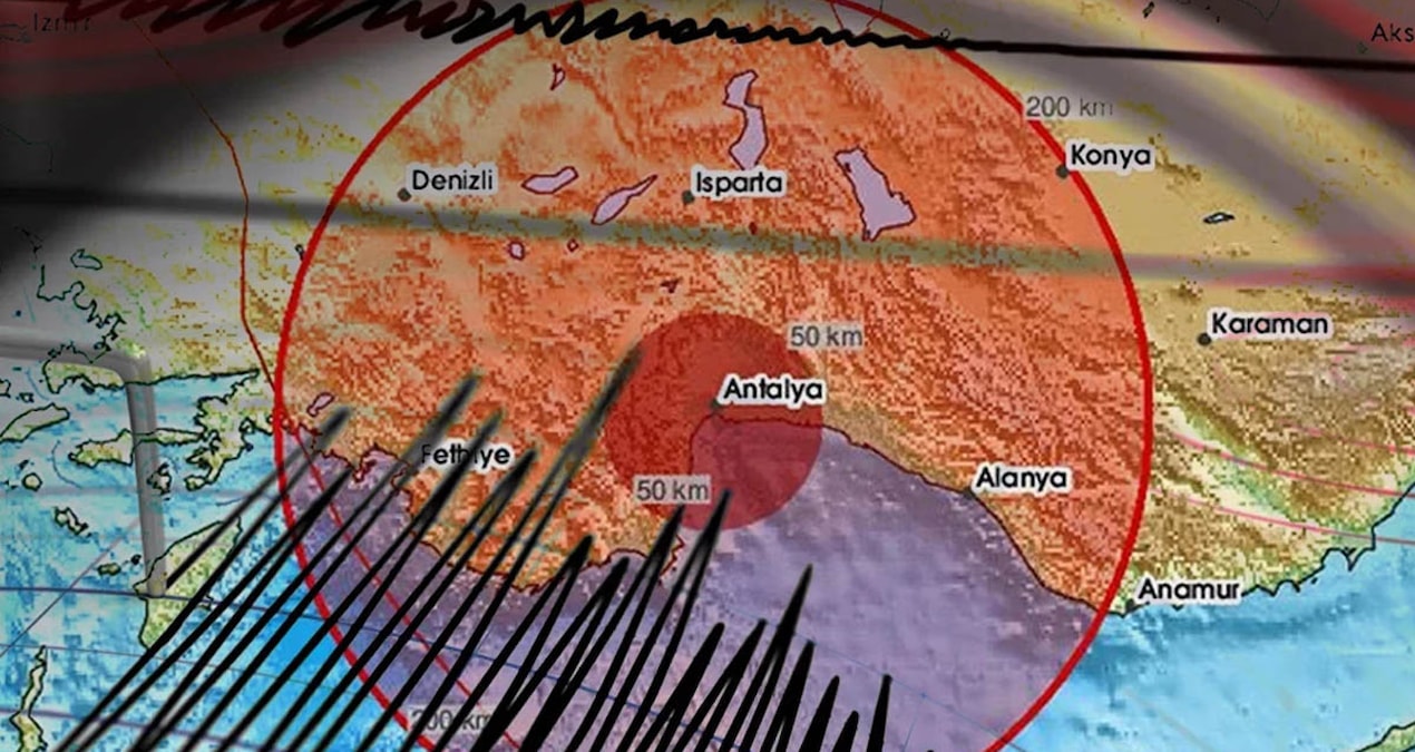 Son Gelişme: SON DAKİKA | Antalya'da deprem! AFAD ile Kandilli Rasathanesi tüm detaylarıyla paylaştı - En Son