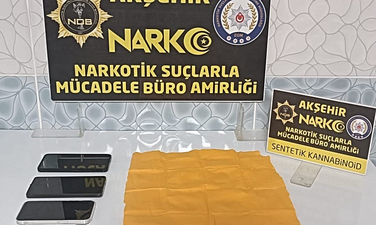 Son Gelişme: Akşehir’de uyuşturucu operasyonu: 1 tutuklama