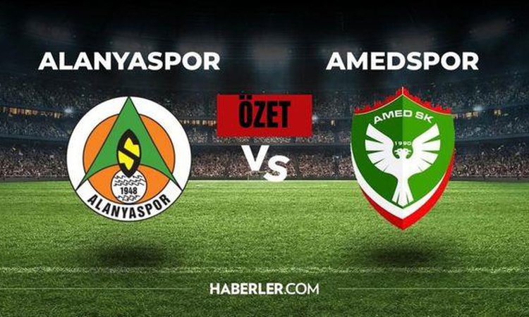 Son Gelişme: Amedspor Alanyaspor maçı kaç kaç bitti? Amedspor Alanyaspor ÖZET ve GOLLER nereden izlenir?