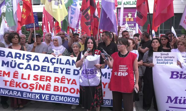 Son Gelişme: Ankara'da 1 Eylül Dünya Barış Günü Yürüyüşü: 'Geleceğimizi Savaşa Teslim Etmeyeceğiz'