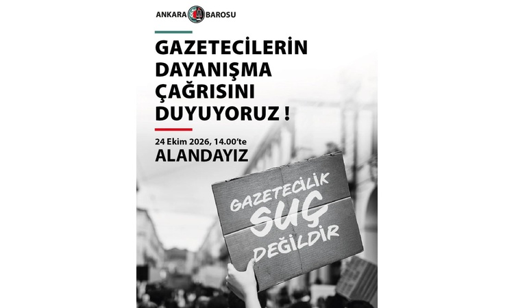 Son Gelişme: Ankara Barosu, tutuklu gazeteciler için 24 Ekim'de dayanışma eylemine katılacak | İşte Tüm Ayrınt