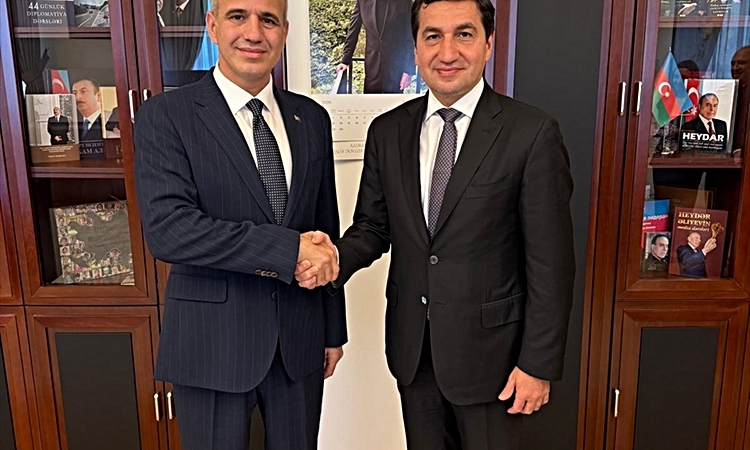 Son Gelişme: Azerbaycan Cumhurbaşkanı Müşaviri Hacıyev, İletişim Başkan Yardımcısı Pirinççi'yi kabul etti | İş