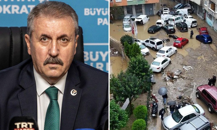 Son Gelişme: BBP lideri Mustafa Destici'den selde hayatını kaybedenler için başsağlığı mesajı