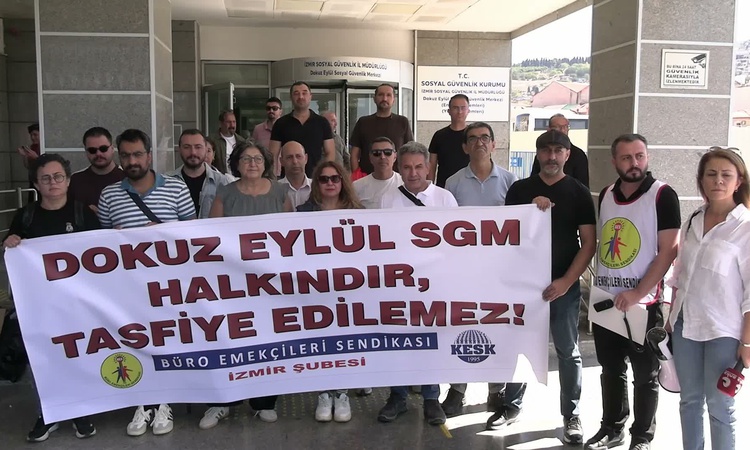 Son Gelişme: BES İzmir Şubesi, Dokuz Eylül SGM'nin gece yarısı boşaltılmasına tepki gösterdi ve Merak Edilenle