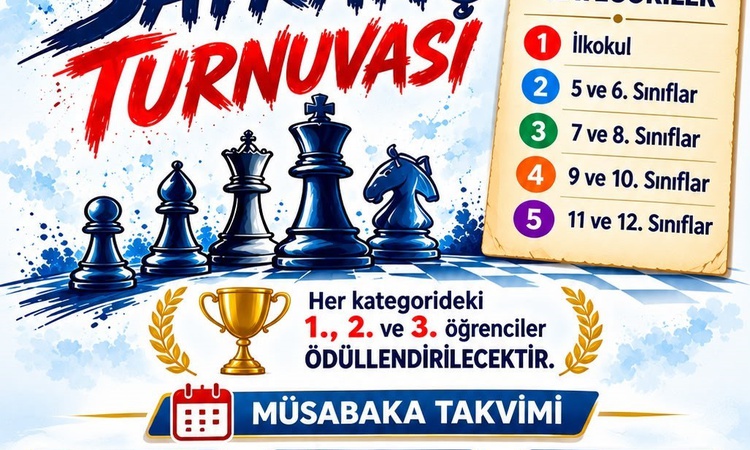 Son Gelişme: Bolvadin'de öğrenciler için 5 kategoride satranç turnuvası düzenlenecek