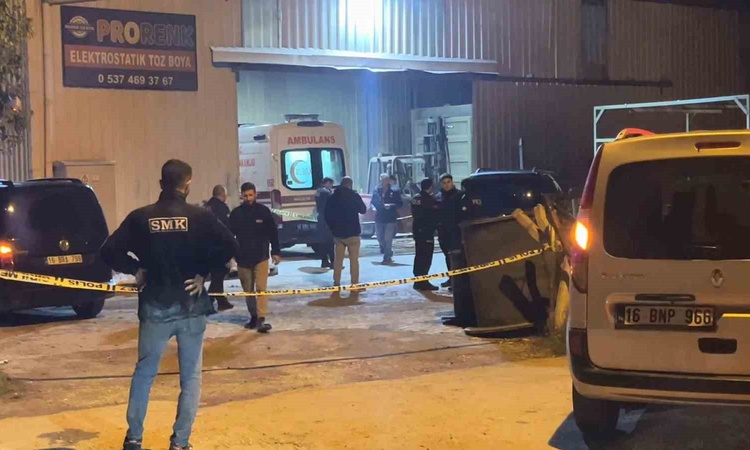 Son Gelişme: Bursa Nilüfer'deki boyahanede demir bloğun altında kalan 24 yaşındaki genç öldü
