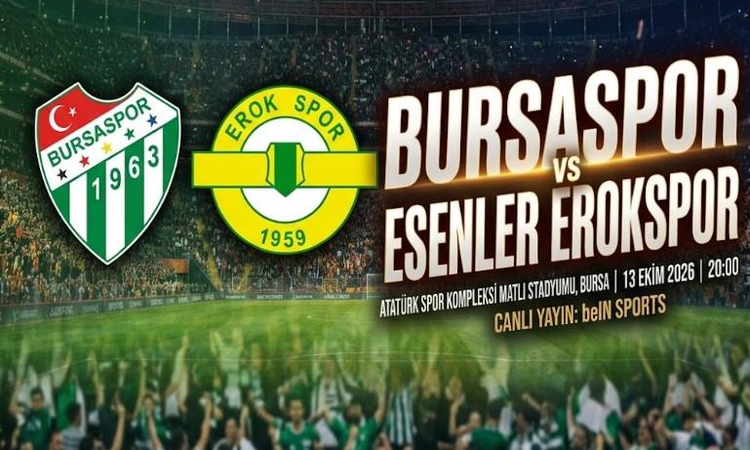Son Gelişme: Bursaspor Esenler Erokspor maçı ne zaman, saat kaçta, Bursaspor Esenler Erokspor maçı hangi kanal