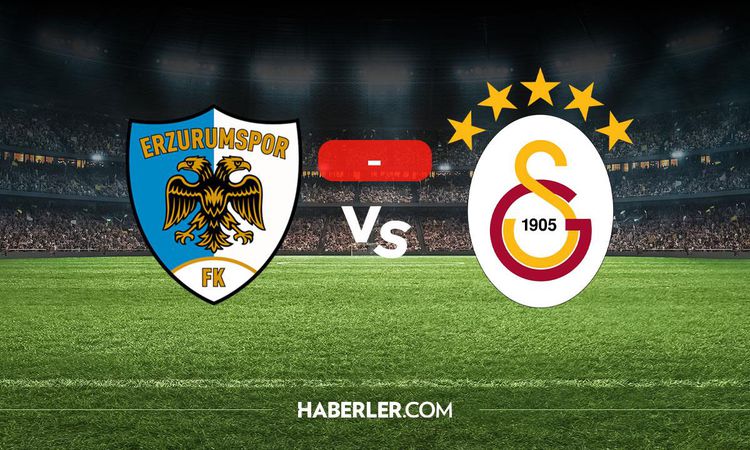 Son Gelişme: Erzurumspor Galatasaray maçı kaç kaç? MAÇ SONUCU! Erzurumspor Galatasaray golleri kim attı, canlı