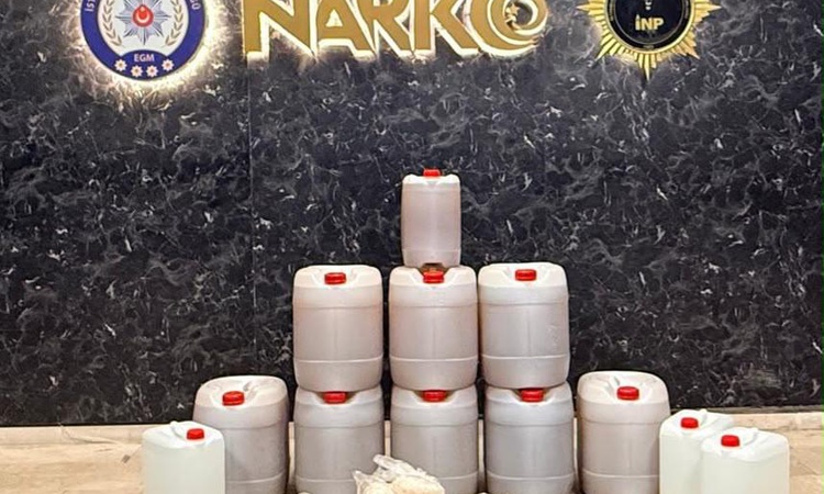 Son Gelişme: İstanbul Narkotik, 34 saatte 30 tonluk uyuşturucu üretimini engelledi