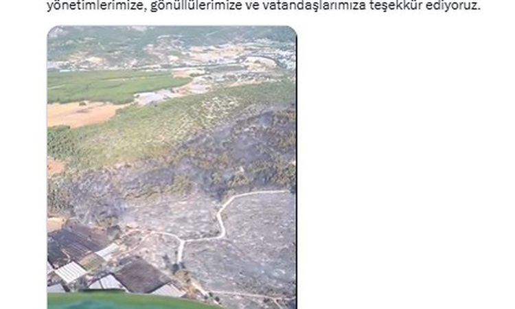 Son Gelişme: Kaş'taki orman yangını kontrol altında | İşte Tüm Ayrıntılar