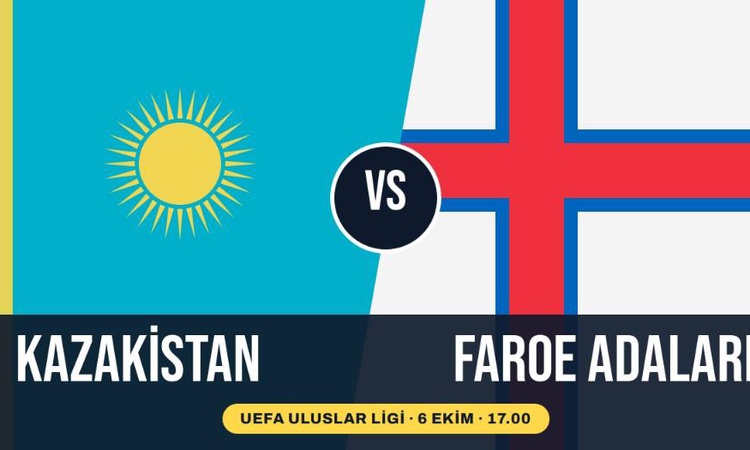 Son Gelişme: Kazakistan Faroe Adaları maçı hangi kanalda, Kazakistan Faroe Adaları nereden CANLI izlenir? | İş