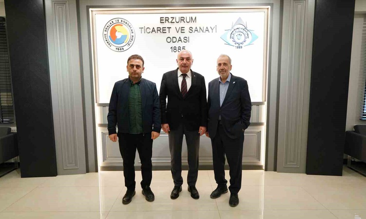 Son Gelişme: Lila Kağıt Yönetim Kurulu Başkanı Öğücü, Erzurum yatırımını Özakalın'la görüştü