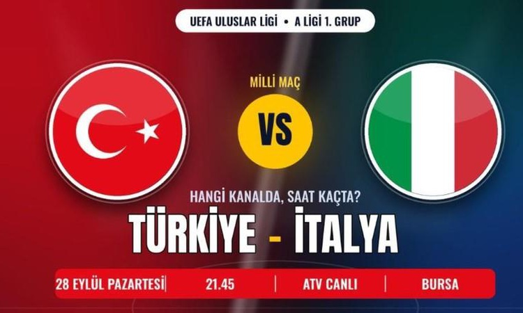 Son Gelişme: Milli maç saat kaçta hangi kanalda (Türkiye İtalya)? | İşte Tüm Ayrıntılar
