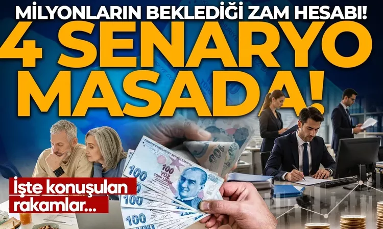Son Gelişme: Ocak 2027 zam hesapları: Memur ve emekliye yüzde 8,7'ye varan artış - Son Dakika Bilgileri