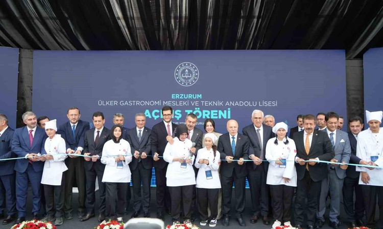 Son Gelişme: Türkiye Gastronomi Liseleri Projesi'nin ilk okulu Erzurum'da açıldı - Son Dakika Bilgileri