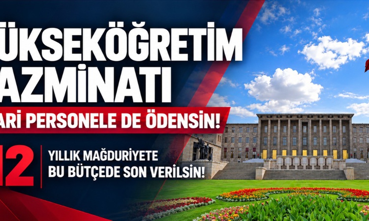 Son Gelişme: ÜNİPERSEN, idari personelin 12 yıllık tazminat mağduriyetine çözüm istedi | İşte Tüm Ayrıntılar