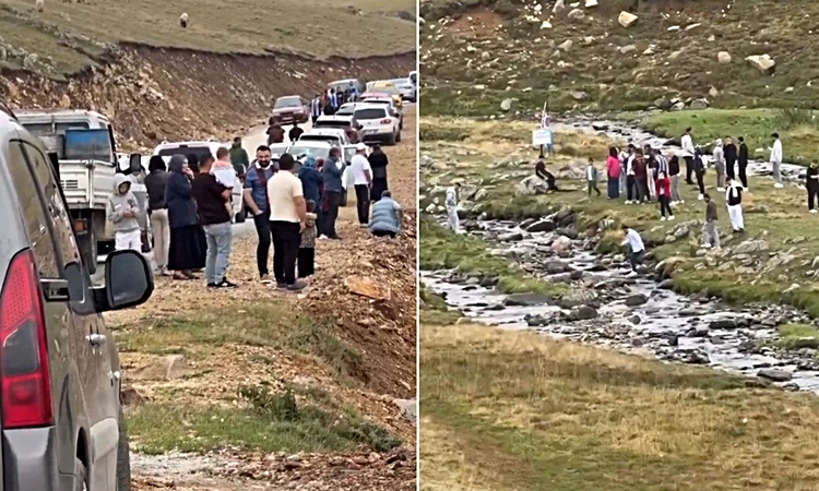 Son Gelişme: Ünlü futbolcunun oturduğu taş meşhur oldu! Yaylada sıra oluştu - Son Dakika Bilgileri