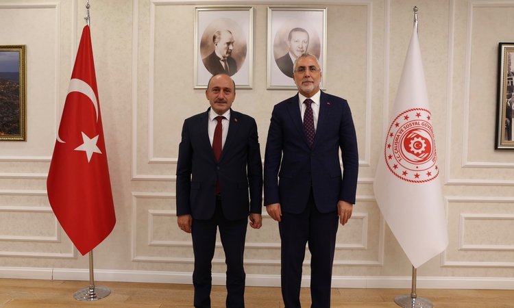 Son Gelişme: Vedat Işıkhan, Öz Sağlık-İş Genel Başkanı Devlet Sert ile görüştü | İşte Tüm Ayrıntılar