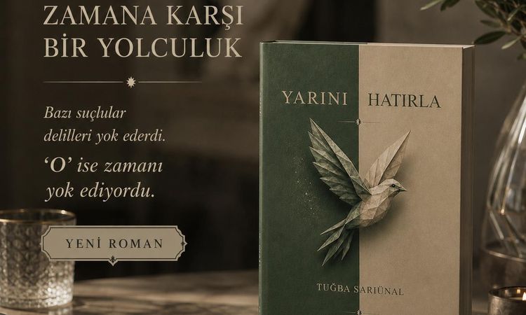 Son Gelişme: Zamanın yönünü değiştiren roman! Tuğba Sarıünal'dan "Yarını Hatırla": Gelişmeler Takip Ediliyor
