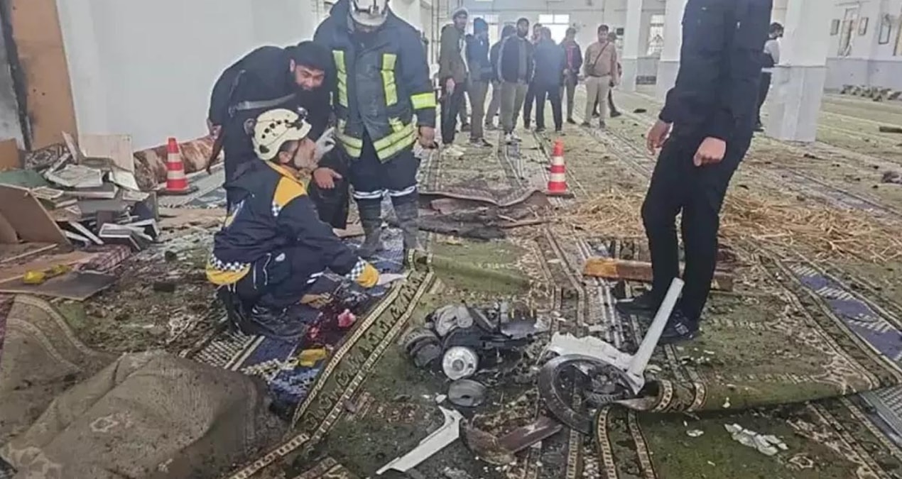 Suriye'de Cuma Namazı sırasında patlama! Ölü ve yaralılar var - Son Dakika: Gelişmeler Takip Ediliyor