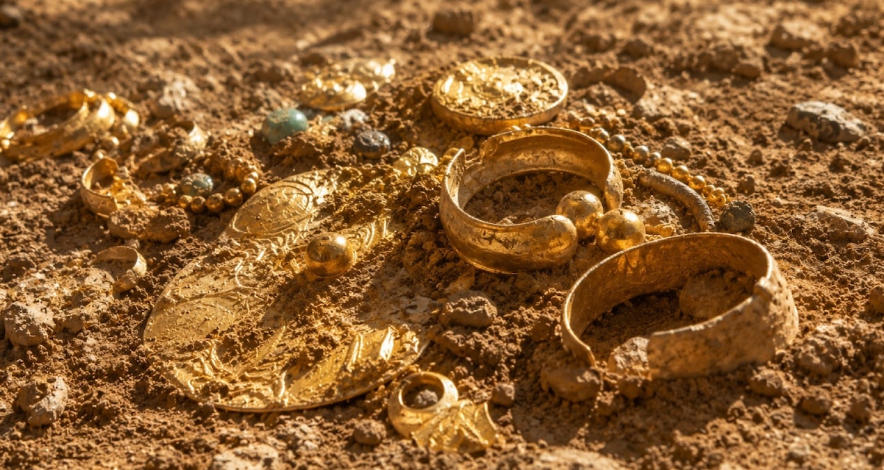 It remained hidden for a thousand years: It came to light with the gold - Latest News