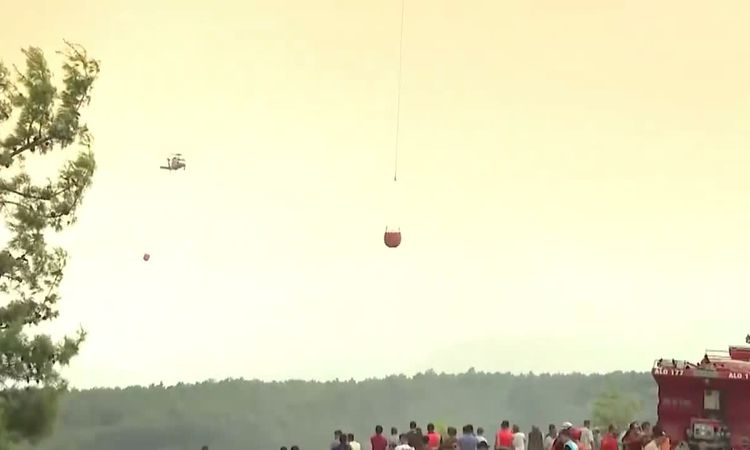 Ayrıntılar Netleşti: Tarım ve Orman Bakanlığı: Antalya Kaş ve Aydın Nazilli alevlerlarının enerjisi düşürüldü