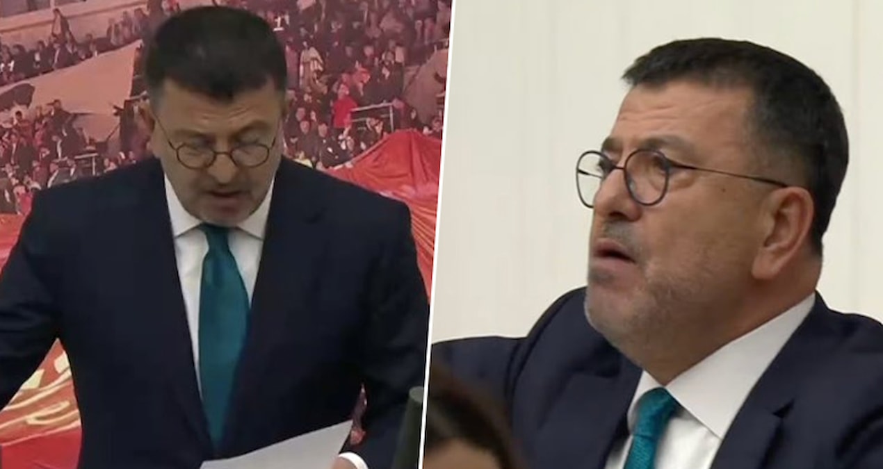 Ayrıntılar Netleşti: TBMM TV, Ağbaba'nın pankartını göstermemek için kadraj değiştirdi - Haberleri - Son Dakik