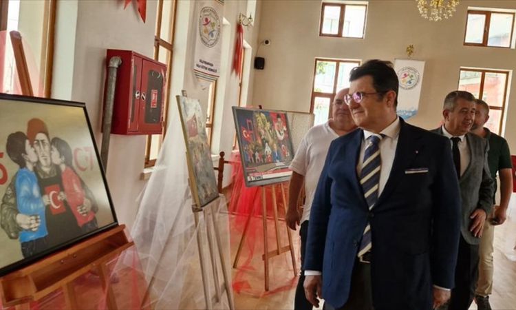 July 15 exhibitions opened in Tekirdağ - News