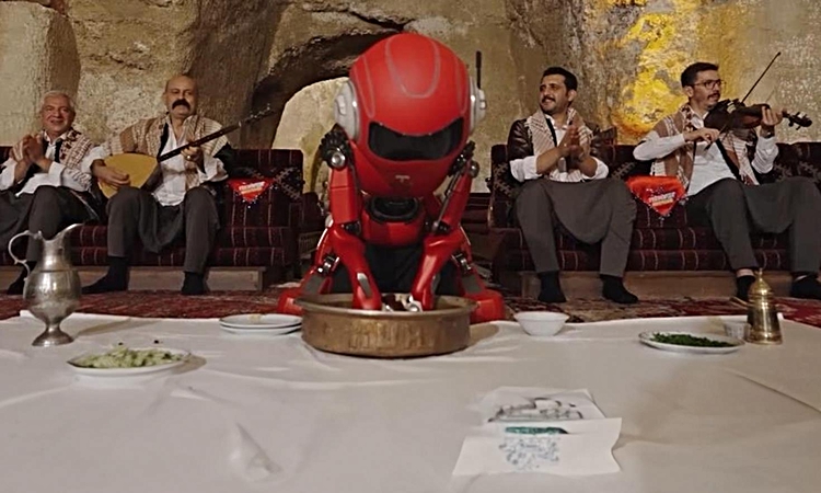 TEKNOFEST robotu sıra gecesinde çiğköfte yoğurdu - Son Dakika Bilgileri