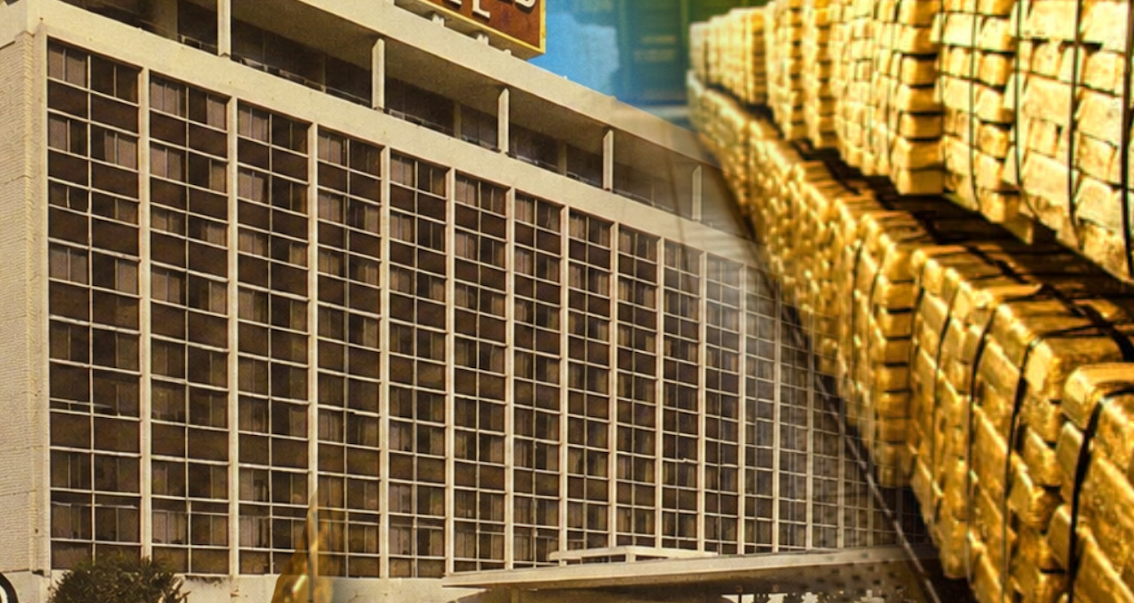 A fortune covered in gold is hidden from the top of the abandoned hotel - Breaking News