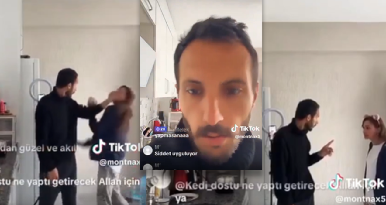 TikTok rezaletleri bitmek bilmiyor: Canlı yayında karısına dayak attı - En Son Haber ve Merak Edilenler