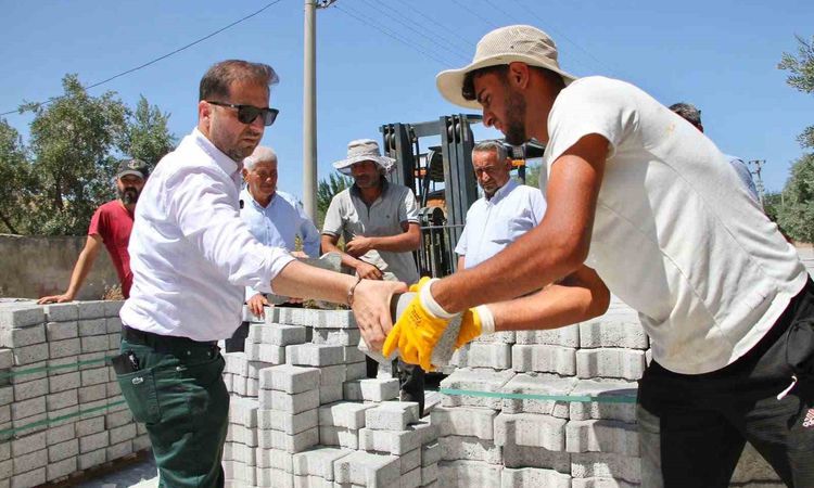 Tire’ye 20 bin metrekare kilit parke taşı desteği - Son Dakika Haberleri - Son Dakika Bilgileri