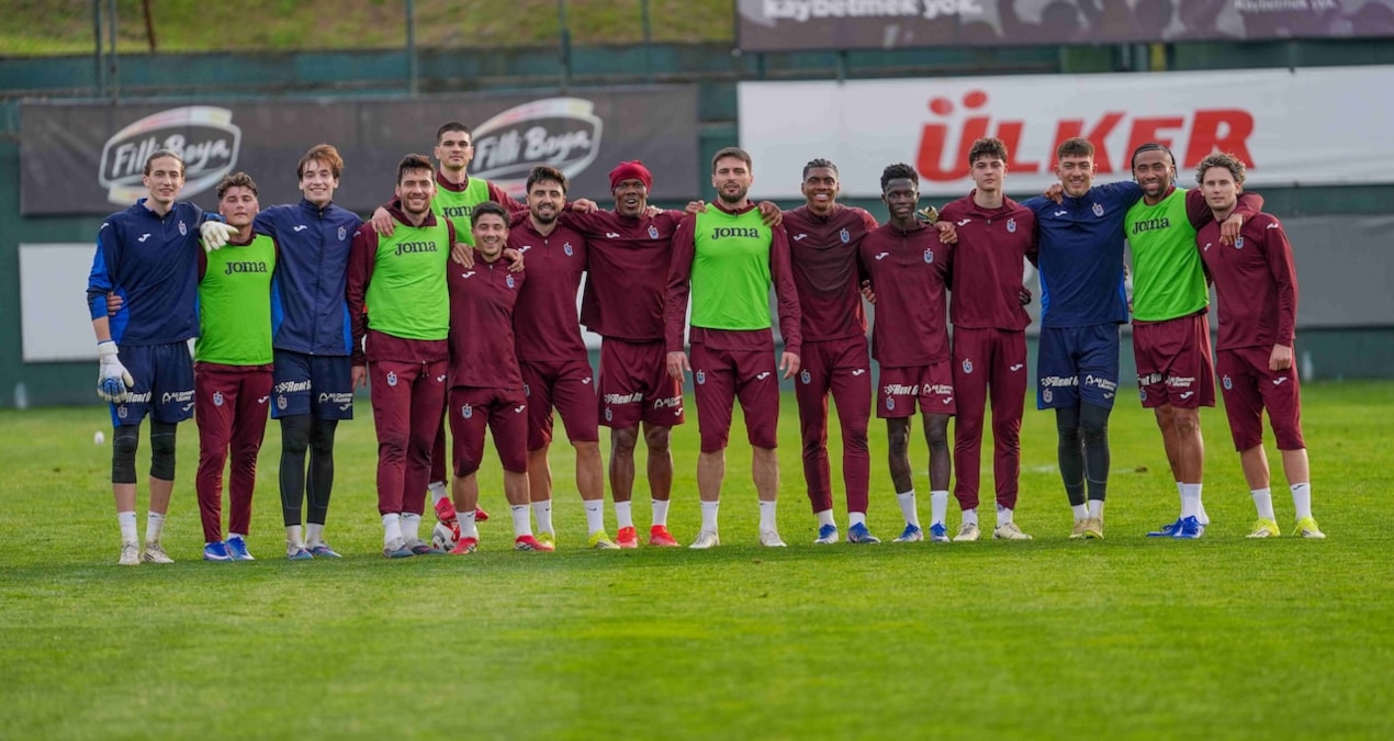 Trabzonspor, Galatasaray maçının hazırlıklarını sürdürdü - Son Dakika