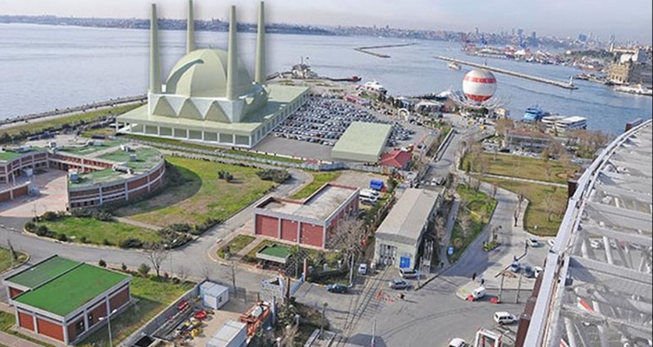 Kritik Açıklama: Trafik felç olacak! Kadıköy'de cami projesi için otopark kapatıldı - En Son Haber - Son Dakik