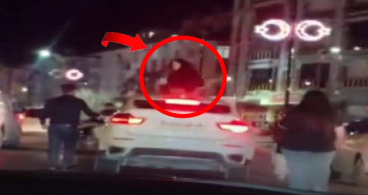Ayrıntılar Netleşti: Trafikte iki kadın bir erkek sürücüye saldırdı! Biri aracın üzerinden, diğeri yandan... -