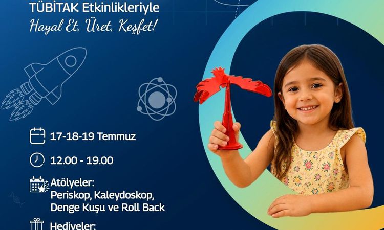 TÜBİTAK Science Everywhere children's festival is in Forum Manisa - News