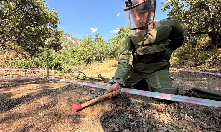 JÖMAT Teams Secure Mined Areas in Tunceli