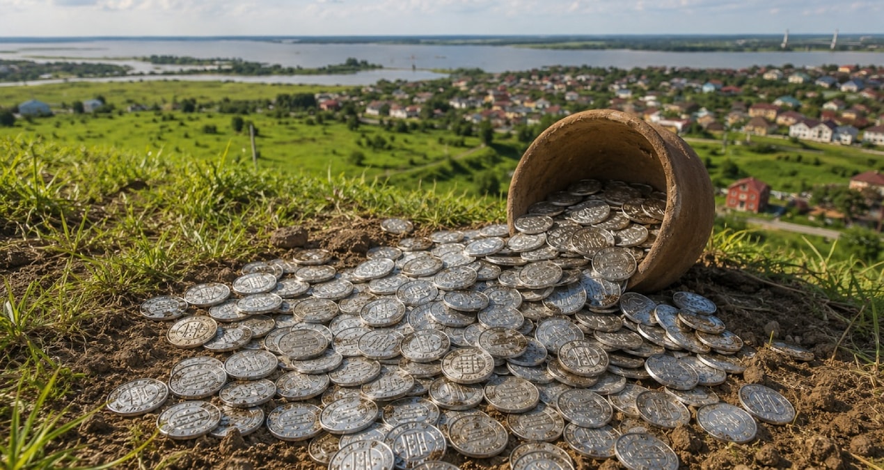 Treasure belonging to the Islamic world was found in the Viking region: Hundreds of treasures were found under the ground - News