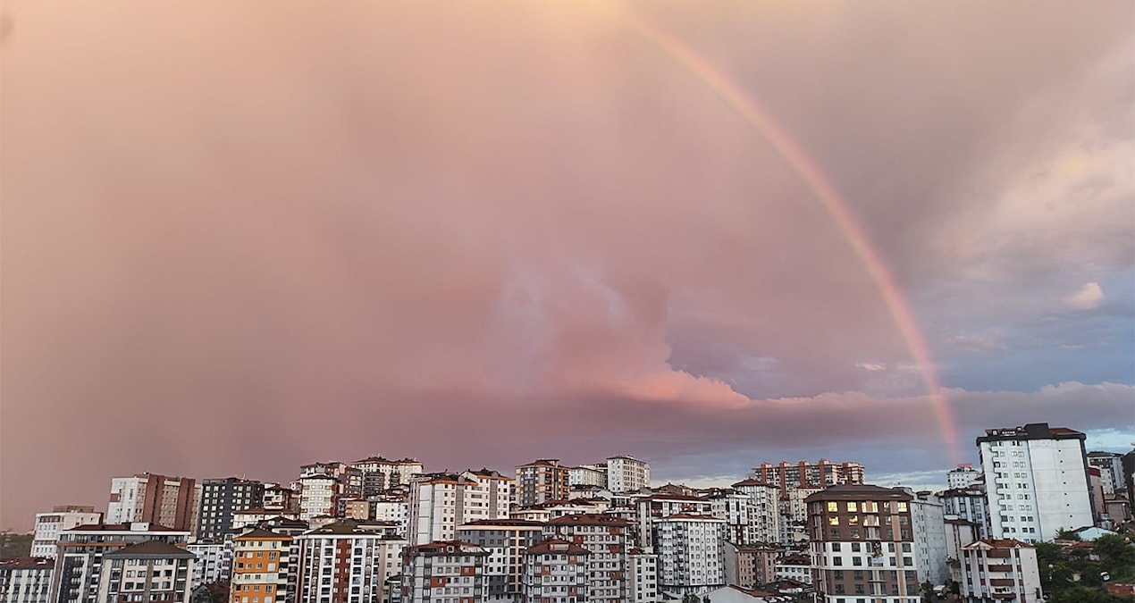Yağış sonrası İstanbul'da sürpriz görüntü - En Son Haber